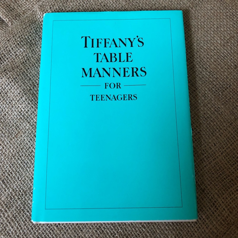 Tiffany’s Table Manners for Teenagers, a hardback book by Walter Hoving 📖